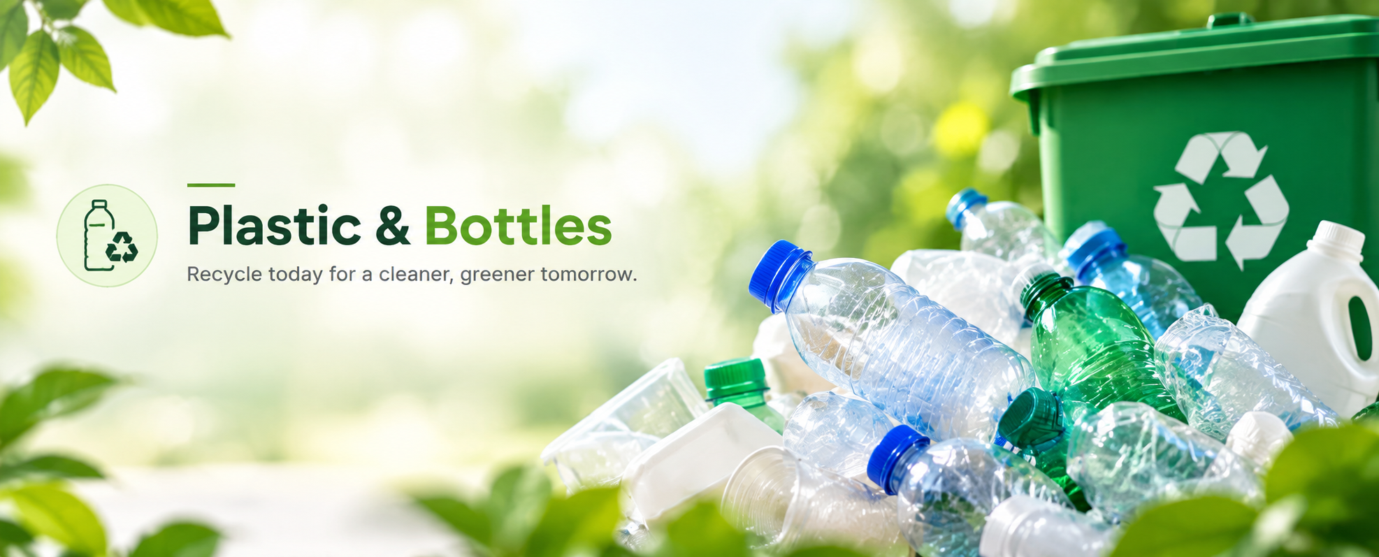 plastic bottles